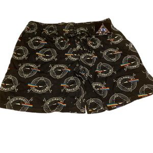 Perryscope Productions Mens Pink Floyd shorts, size XL Dark-side of the Moon